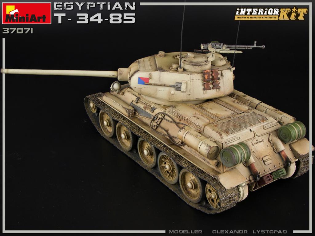 Egyptian T-34/85. Interior Kit (Vista 6)