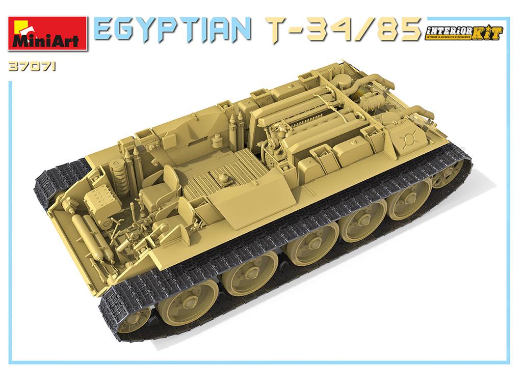 Egyptian T-34/85. Interior Kit (Vista 7)