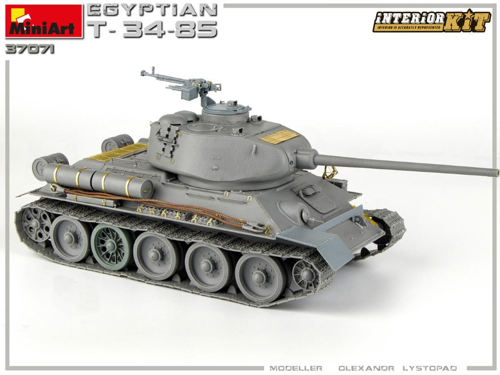 Egyptian T-34/85. Interior Kit (Vista 8)