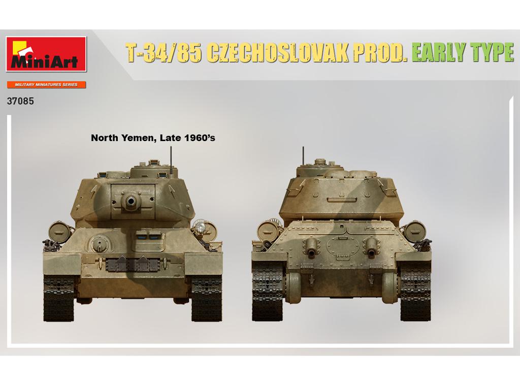 T-34/85 Checoslovaco Prod. Tipo temprano (Vista 5)