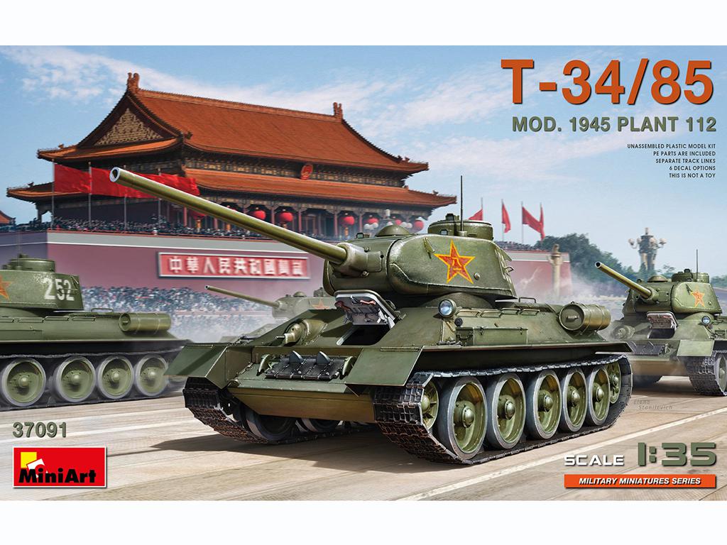 T-34/85 Mod. 1945. Plant 112 (Vista 1)