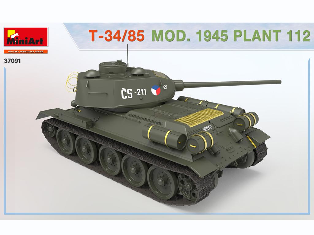 T-34/85 Mod. 1945. Plant 112 (Vista 3)