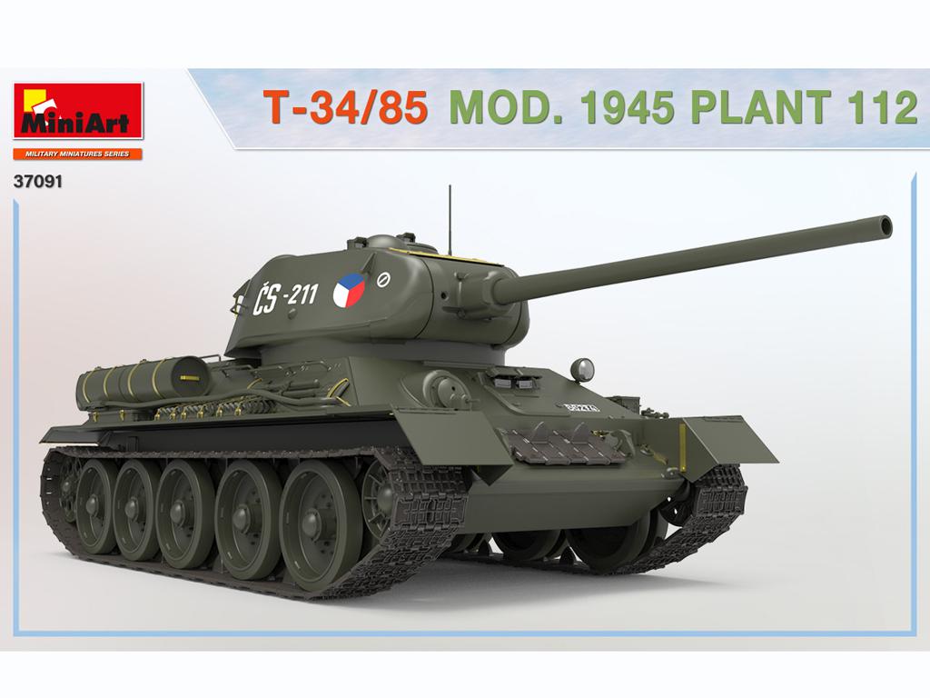 T-34/85 Mod. 1945. Plant 112 (Vista 4)
