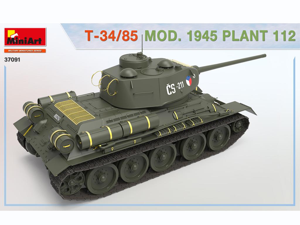 T-34/85 Mod. 1945. Plant 112 (Vista 5)