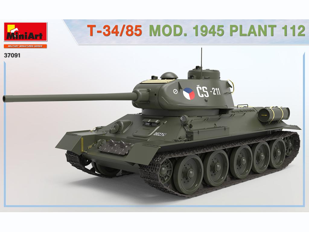T-34/85 Mod. 1945. Plant 112 (Vista 7)