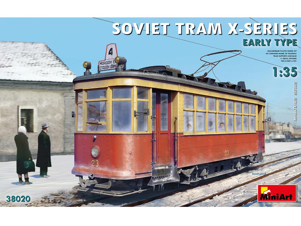Tranvia Sovietico Serie X. Tipo Inicial (Vista 1)