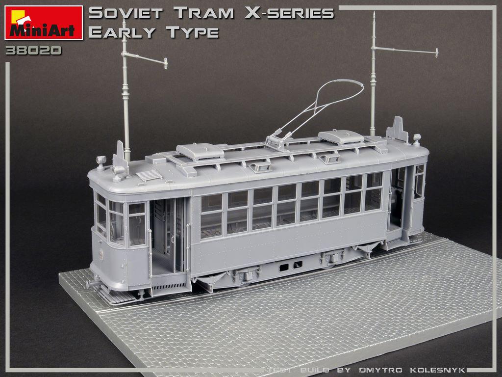 Tranvia Sovietico Serie X. Tipo Inicial (Vista 2)