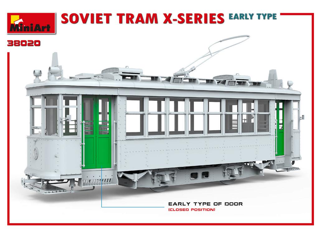 Tranvia Sovietico Serie X. Tipo Inicial (Vista 4)