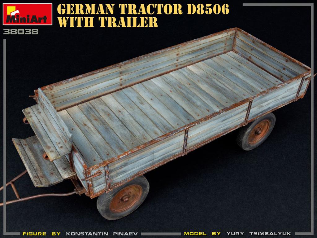Tractor Aleman D8506 y Trayler (Vista 7)