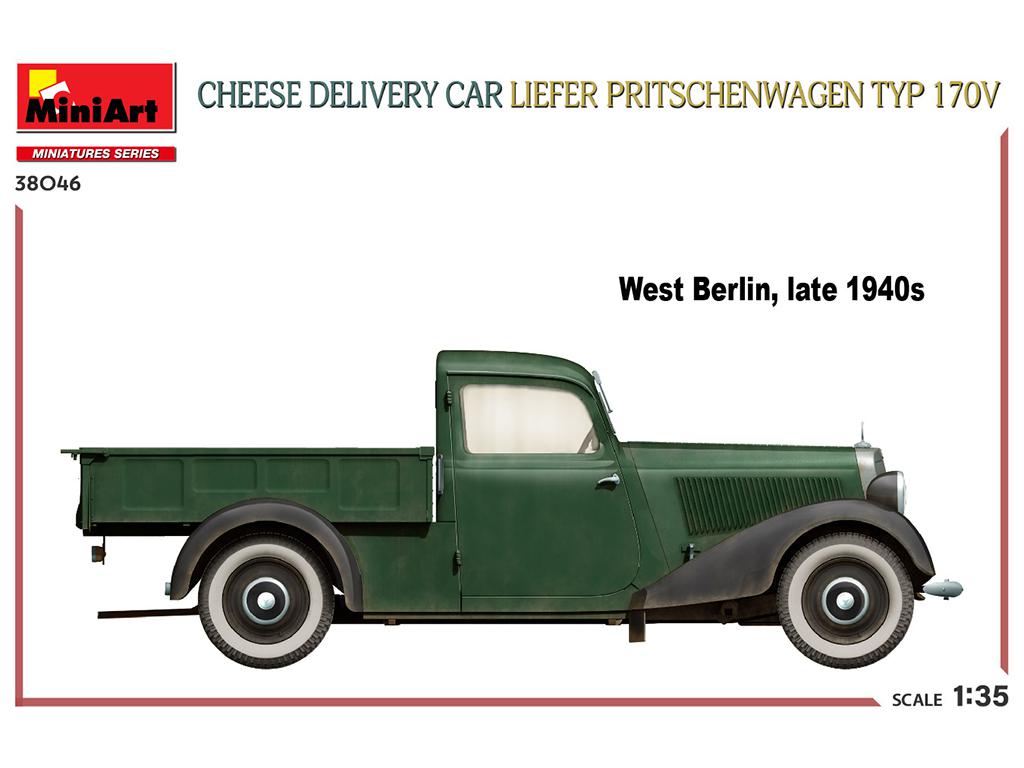 Cheese Delivery Car Liefer Pritschenwagen 170v  (Vista 3)