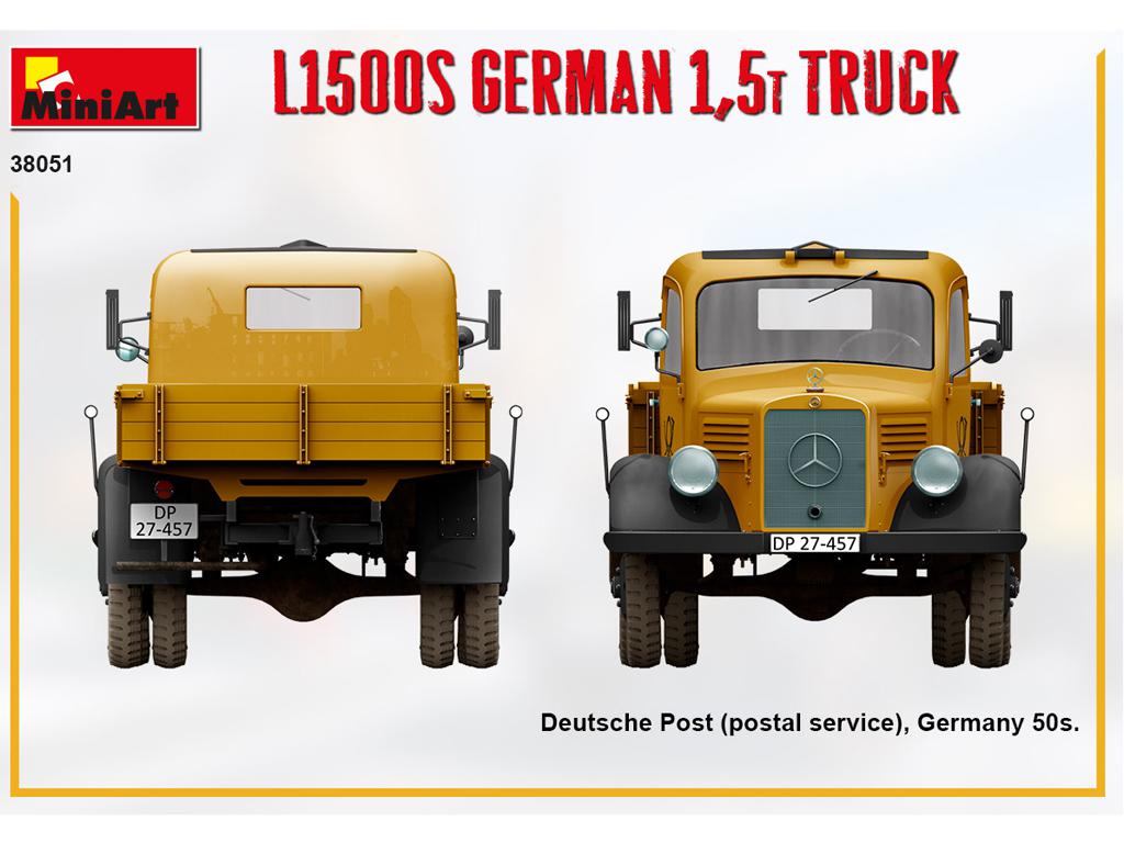 L1500S Camión alemán de 1,5T (Vista 2)