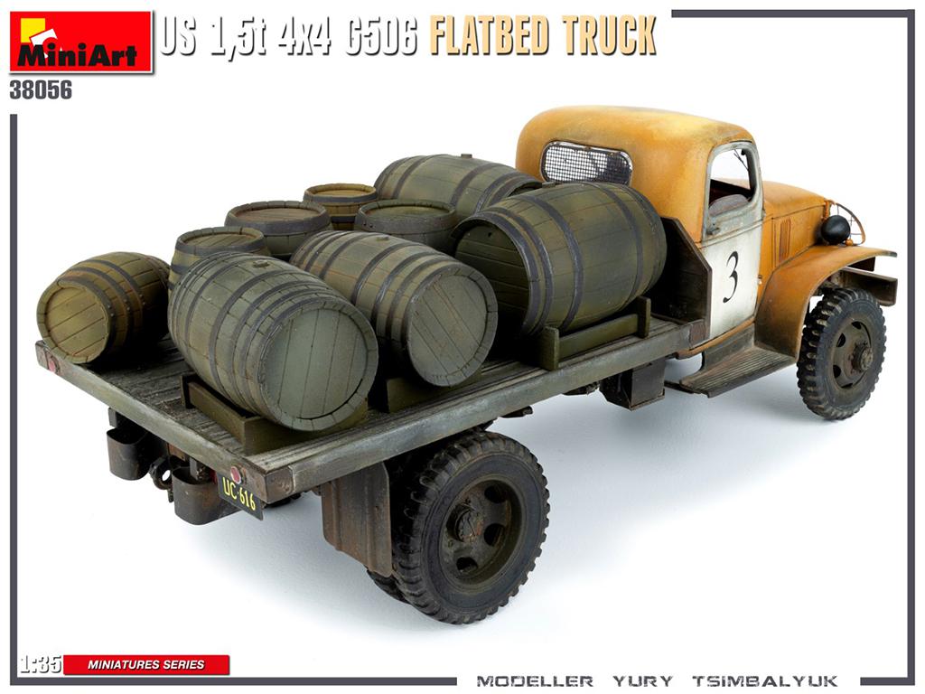 US 1,5t 4×4 G506 Flatbed Truck (Vista 10)