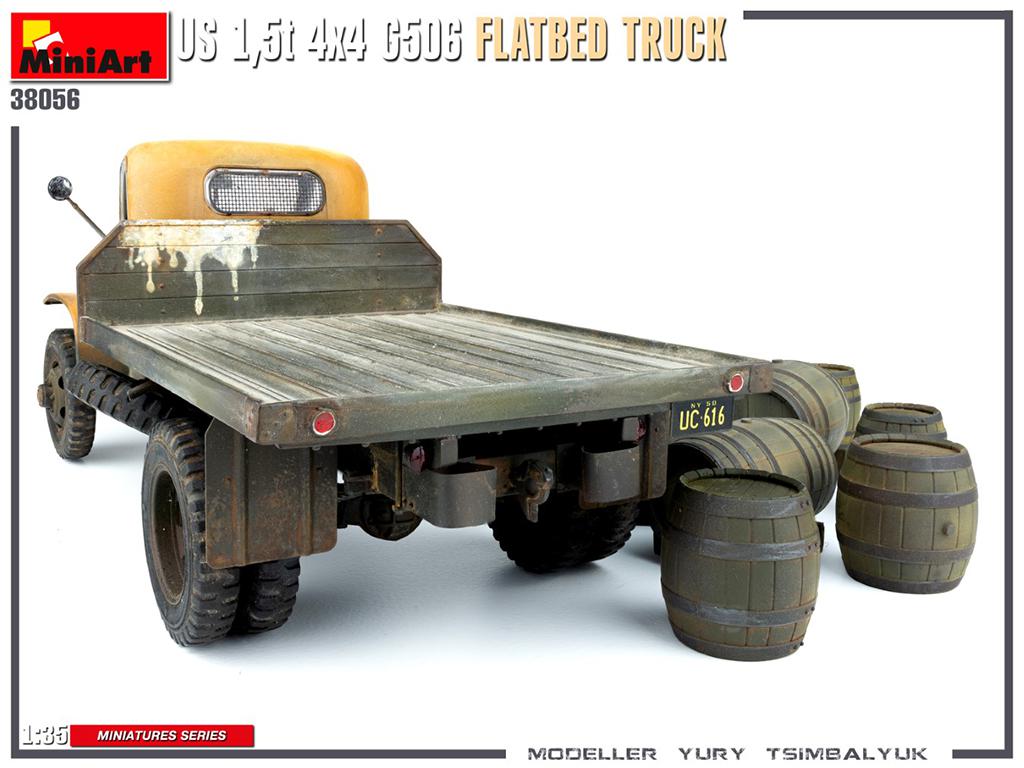 US 1,5t 4×4 G506 Flatbed Truck (Vista 11)