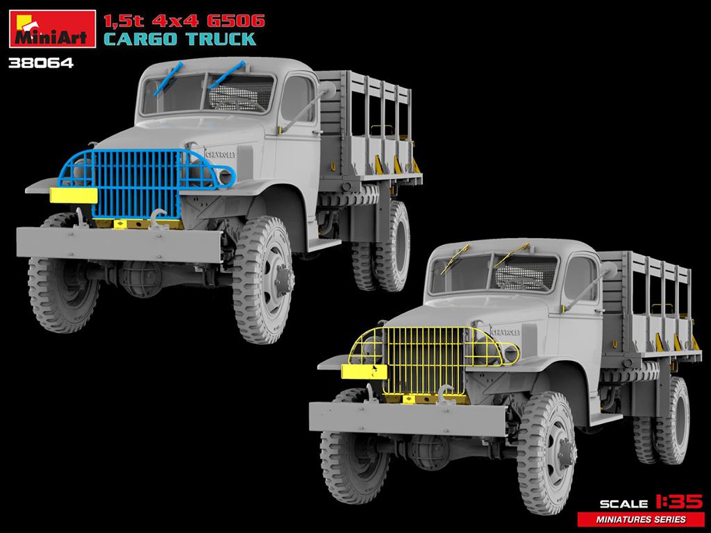 1,5t 4×4 G506 Cargo Truck (Vista 10)