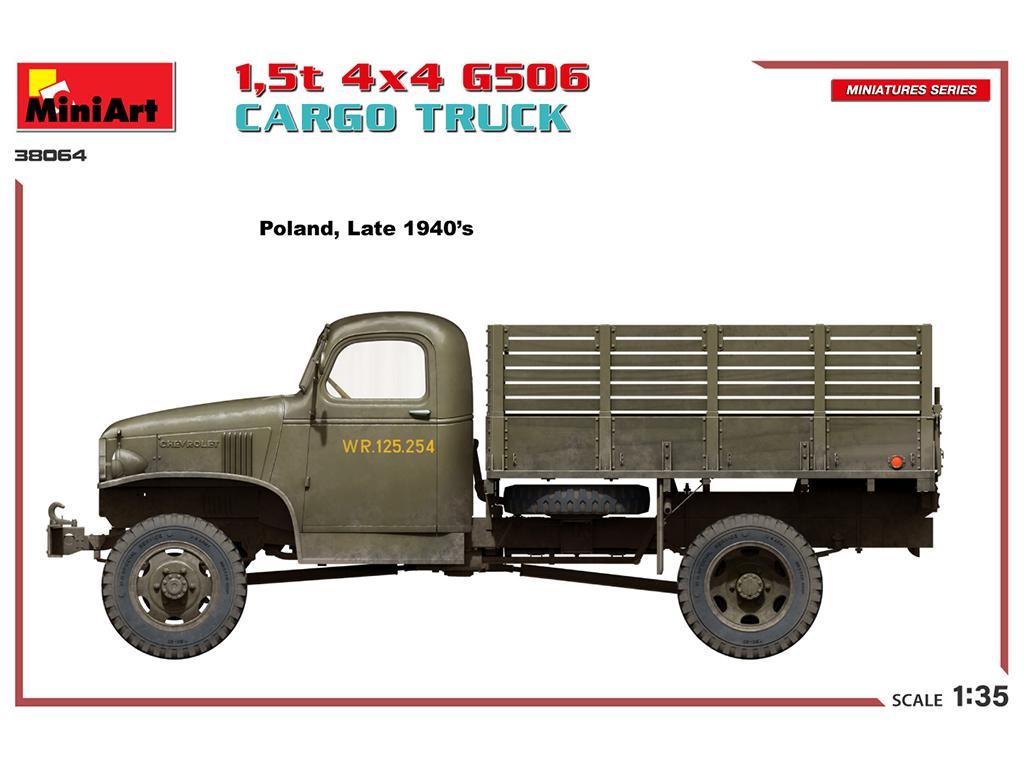 1,5t 4×4 G506 Cargo Truck (Vista 4)
