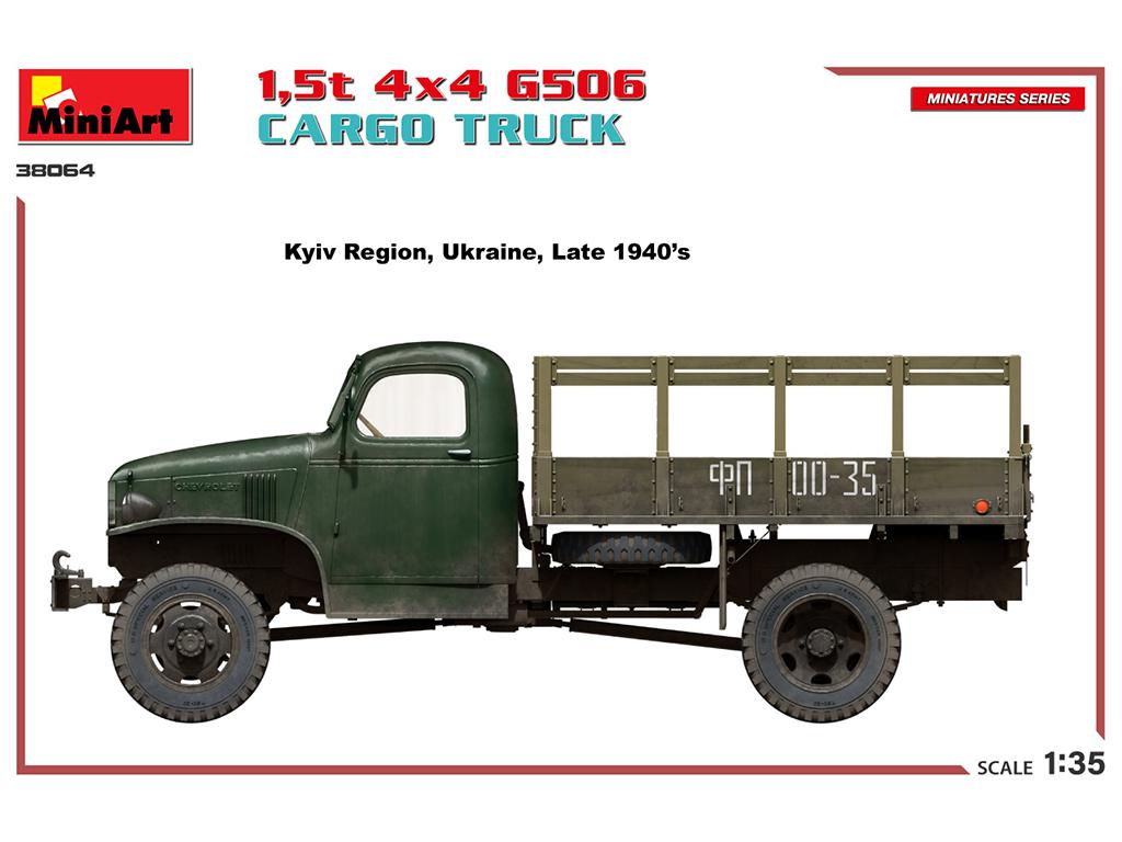 1,5t 4×4 G506 Cargo Truck (Vista 5)
