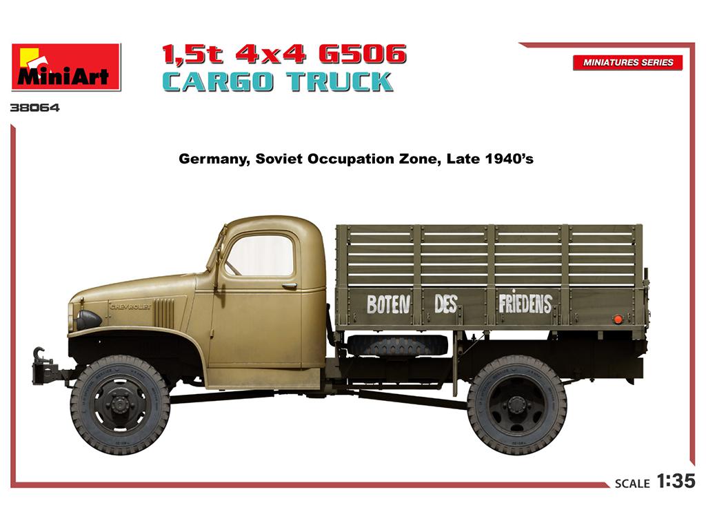 1,5t 4×4 G506 Cargo Truck (Vista 6)