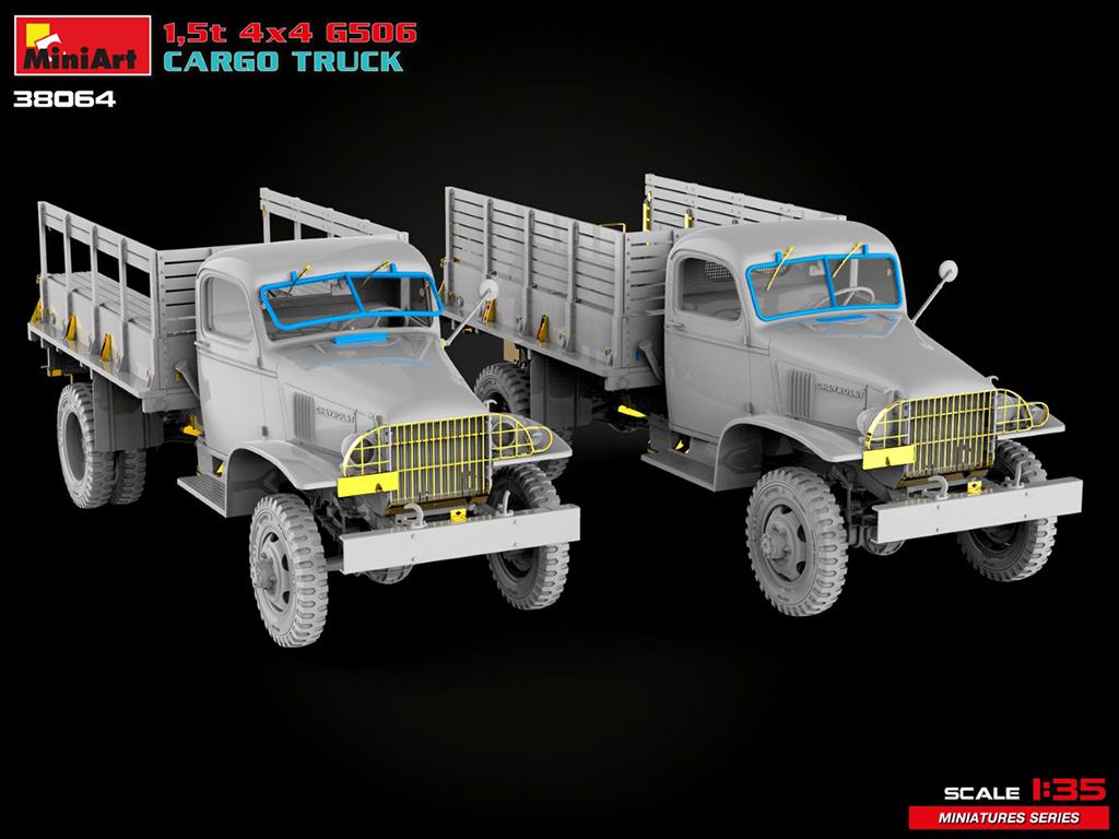 1,5t 4×4 G506 Cargo Truck (Vista 8)
