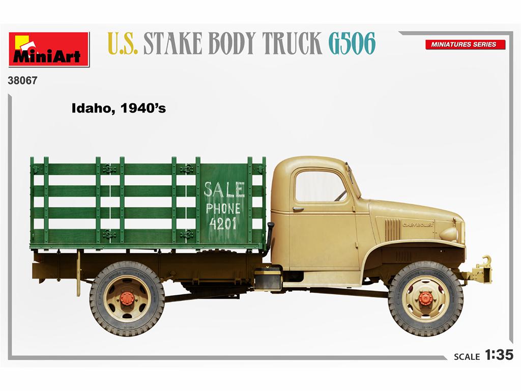U.S. Stake Body Truck G506 (Vista 4)