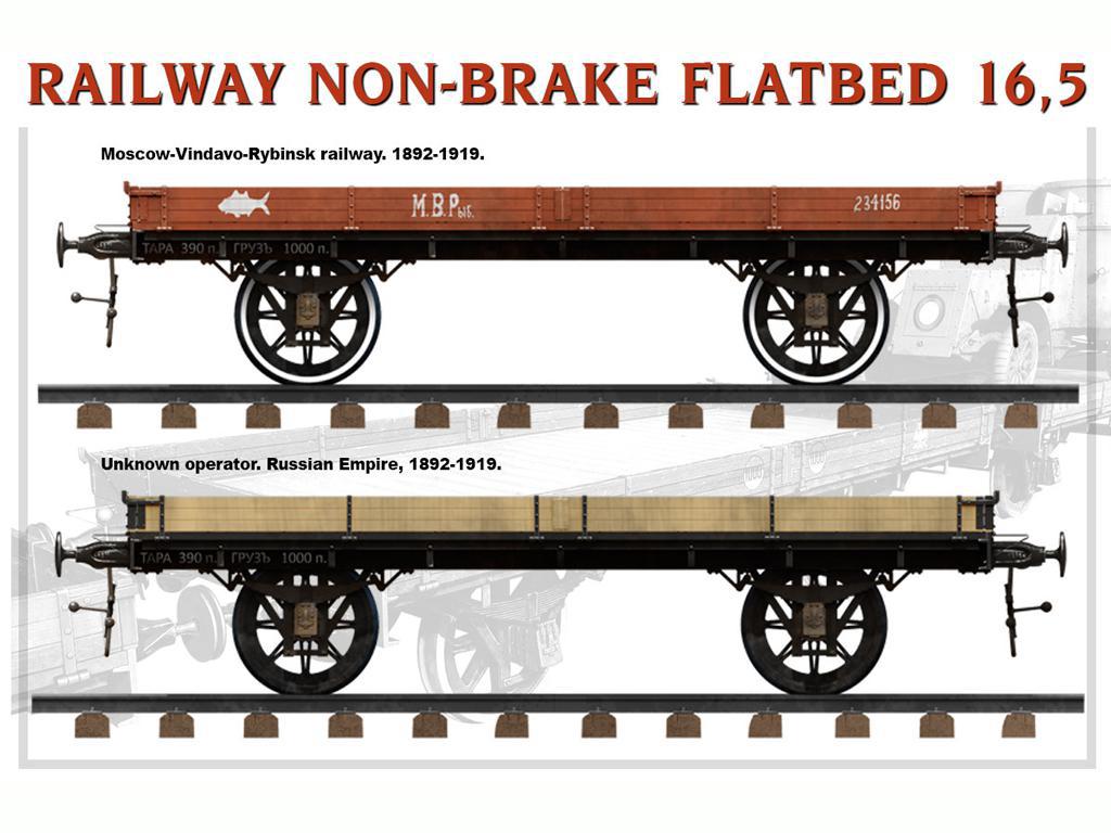 Plataforma Ferrocarril de 16,5 t (Vista 2)