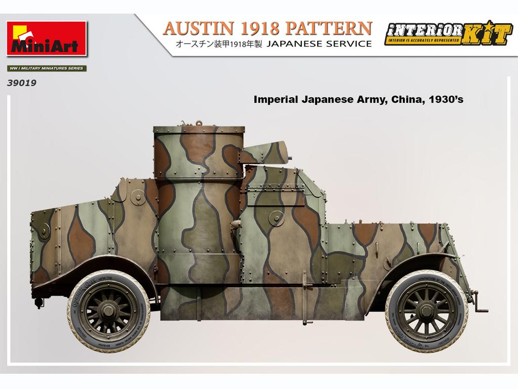 Patrón de Austin 1918  Servicio Japonés (Vista 3)