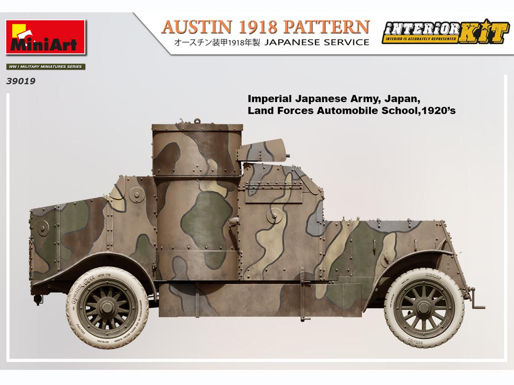 Patrón de Austin 1918  Servicio Japonés (Vista 4)