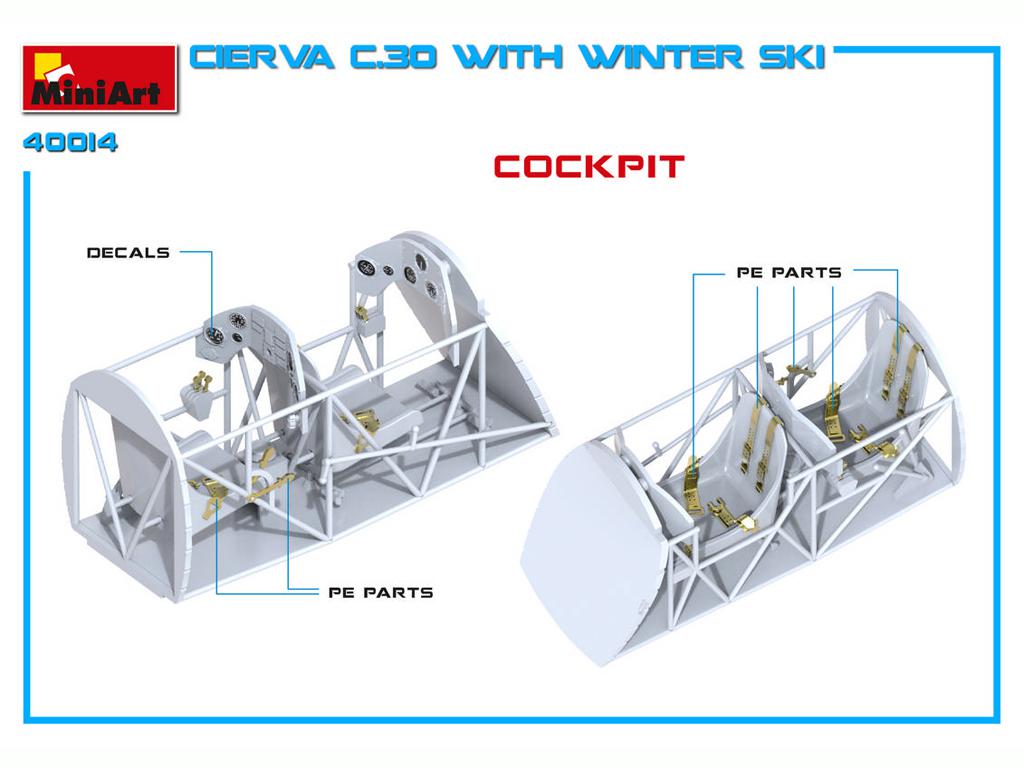 Cierva C.30 con Esquí de Invierno (Vista 7)