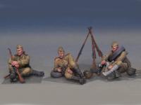  Soldados soviéticos haciendo una pausa (Vista 18)