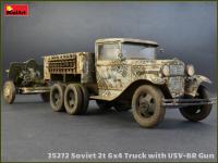 Soviet 2T 6x4 Truck with 76mm USV-BR Gun (Vista 21)