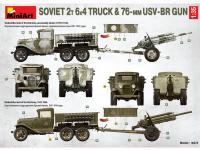 Soviet 2T 6x4 Truck with 76mm USV-BR Gun (Vista 14)