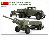 Soviet 2T 6x4 Truck with 76mm USV-BR Gun (Vista 15)