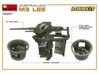 Australian M3 LEE. Interior Kit (Vista 15)