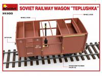 Vagón Soviético Teplushka (Vista 17)