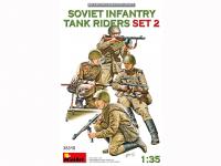 Infantería Soviética sobre Tanque Set 2 (Vista 9)