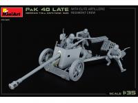 German 7.5 cm Anti-Tank Gun PaK 40 Late w/Elite Artillerie Regiment Crew (Vista 18)