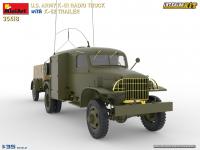 US ARMY K-51 Radio Truck With K-52 Trailer. (Vista 10)