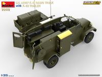 US ARMY K-51 Radio Truck With K-52 Trailer. (Vista 13)