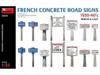 French Concrete Road Signs 1930-40’s. North & East (Vista 3)