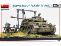 Reparando un Pz.Kpfw. IV Ausf. H. Big Set (Vista 14)