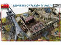 Reparando un Pz.Kpfw. IV Ausf. H. Big Set (Vista 17)