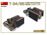 T-34/85 Czechoslovak Prod. Early Type. Interior Kit (Vista 25)