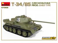 T-34/85 Czechoslovak Prod. Early Type. Interior Kit (Vista 17)