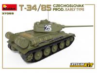T-34/85 Czechoslovak Prod. Early Type. Interior Kit (Vista 18)