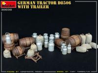 Tractor Aleman D8506 y Trayler (Vista 28)