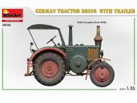 Tractor Aleman D8506 y Trayler (Vista 16)