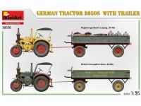 Tractor Aleman D8506 y Trayler (Vista 18)