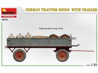 Tractor Aleman D8506 y Trayler (Vista 20)