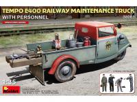 Tempo E400 Railway Maintenance Truck With Personnel (Vista 8)