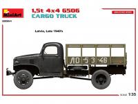 1,5t 4×4 G506 Cargo Truck (Vista 17)