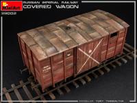 Vagón cubierto de Ferrocarril Imperial Ruso (Vista 22)